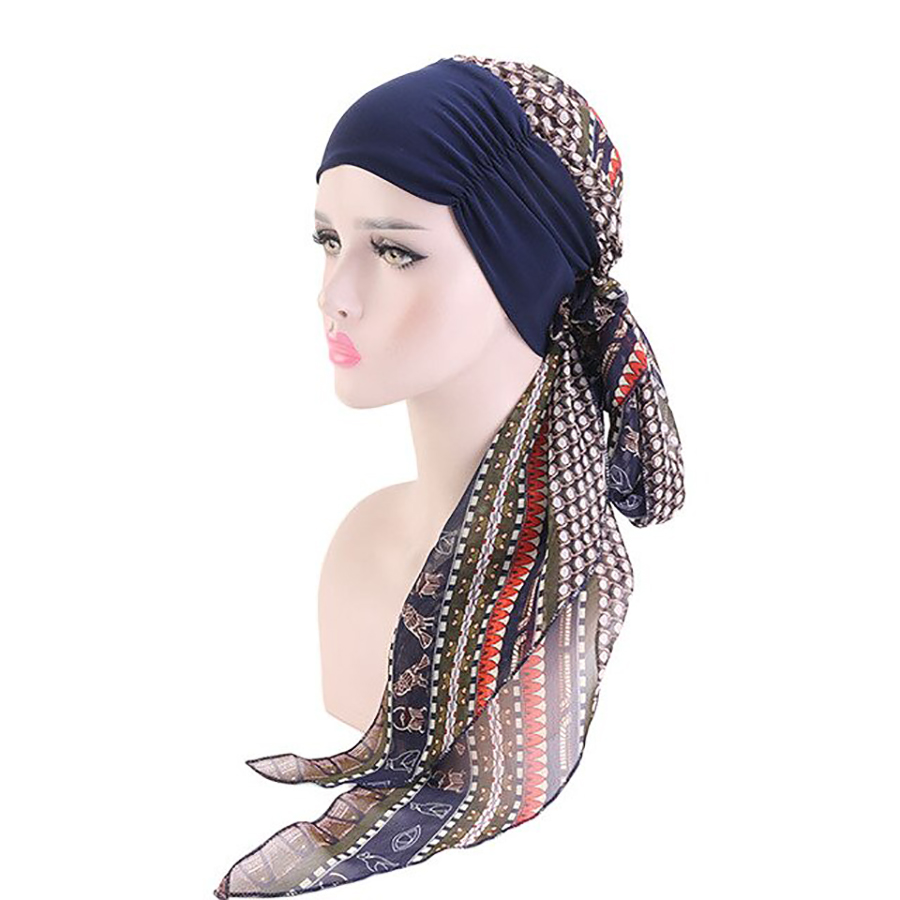 Long Headscarf with soft Headband - Egypt - Hats 4 Heads